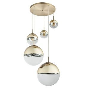 ETC-SHOP Kugelleuchte gold Pendelleuchte Test