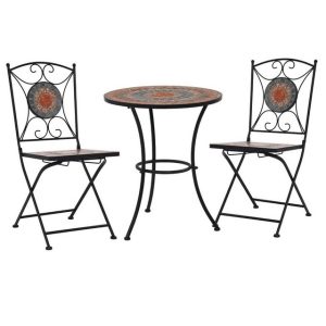 DOTMALL Mosaik-Bistro-Set 3-teilig Test